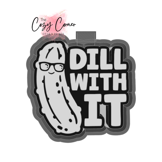 Dill With it Pickle Freshie Mold