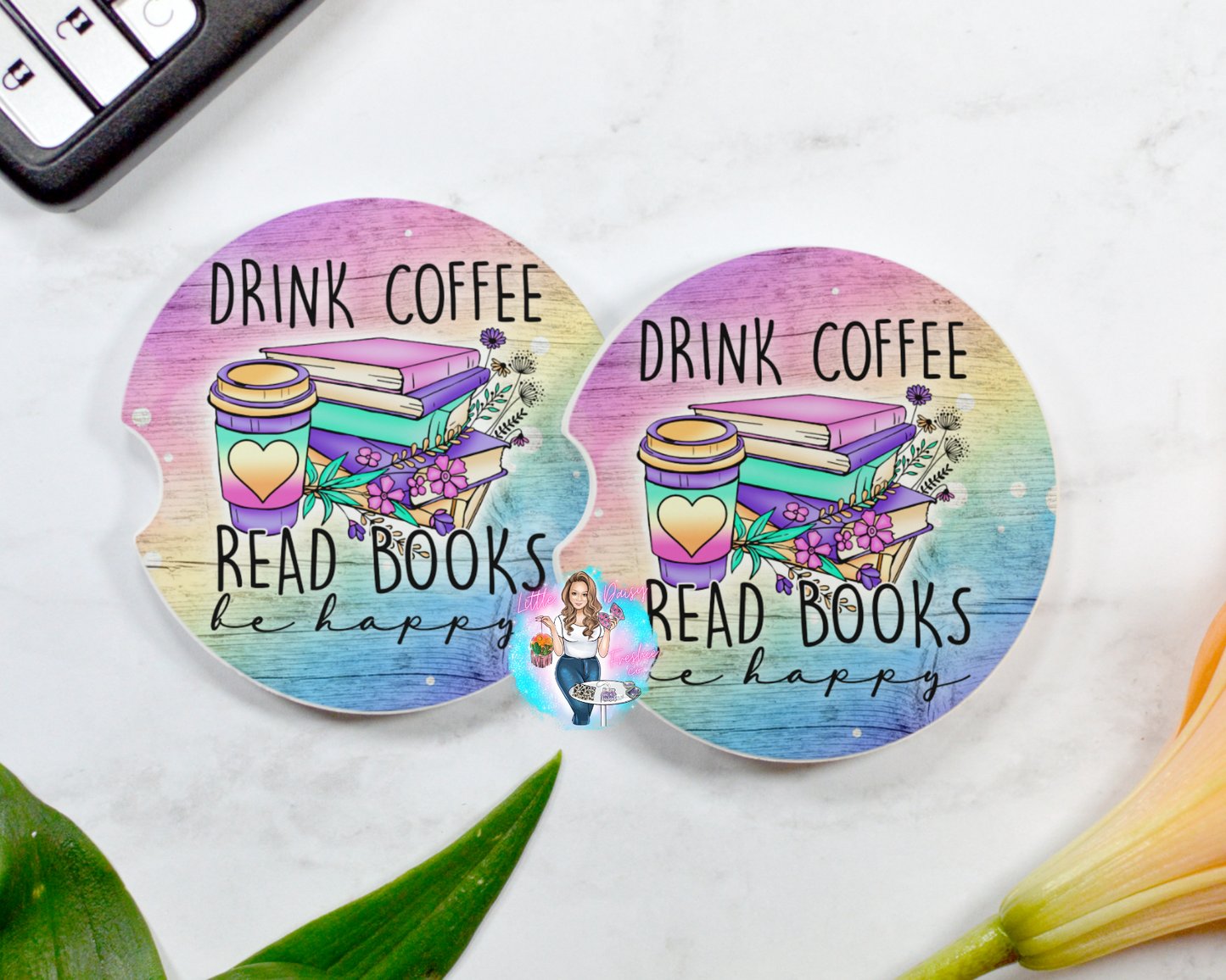 Books Coasters