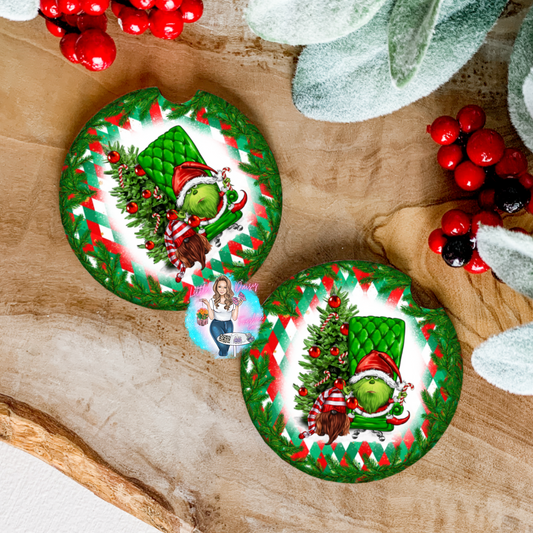 Christmas Car Coasters