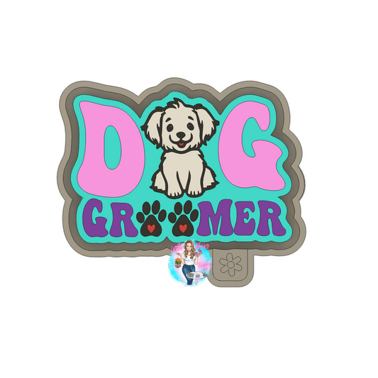 Dog Groomer  Freshie Mold