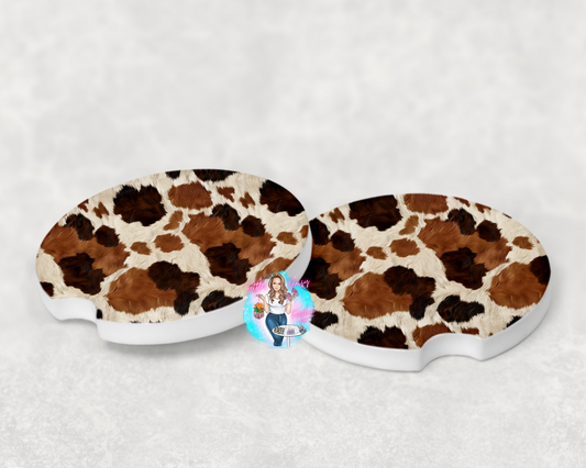 Cow print Coasters