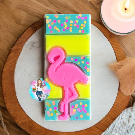 Flamingo Wax melt Snap Bar