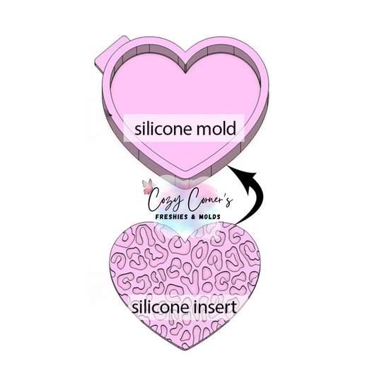 Interchangeable heart Valentine's Day Mold