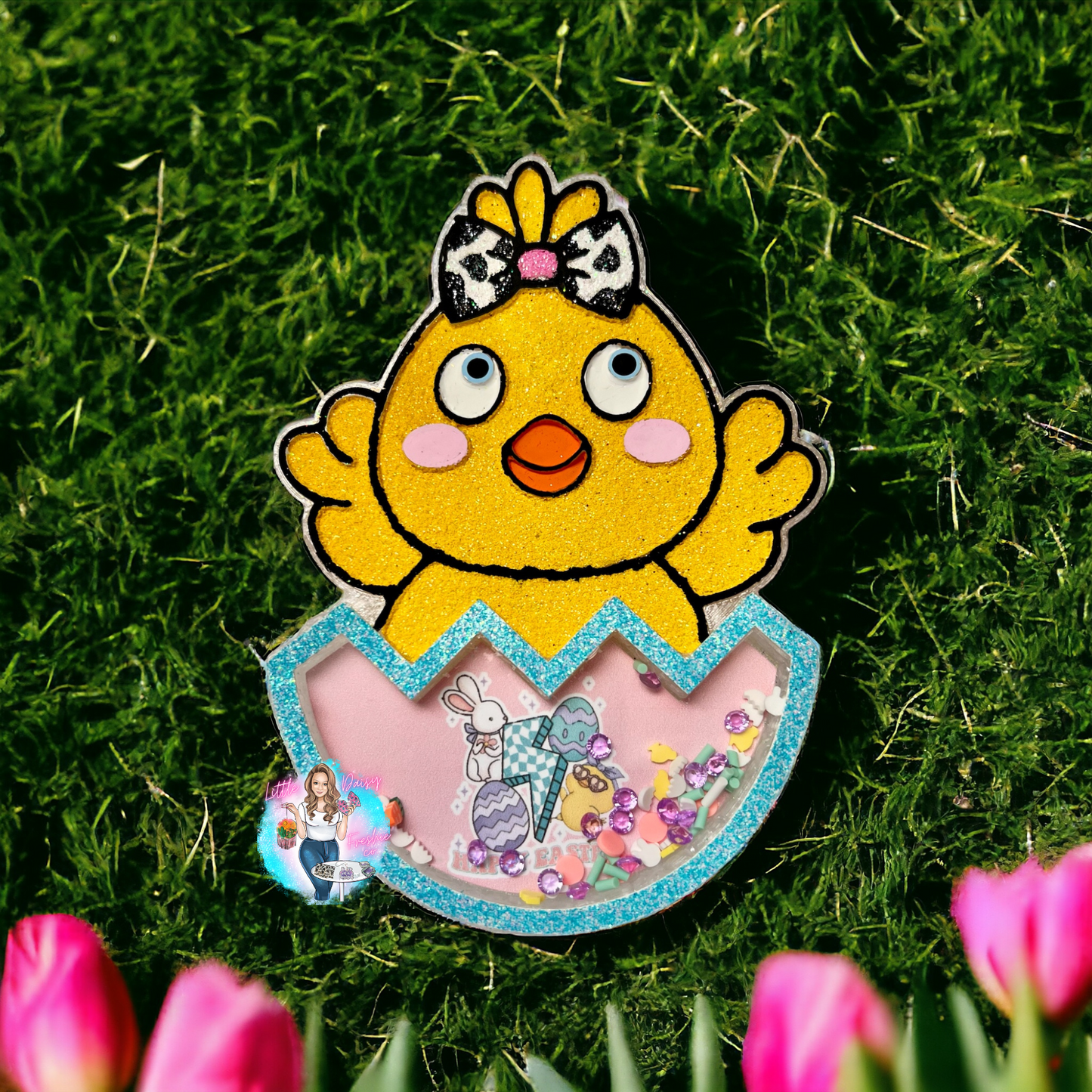 Easter Chick Freshie Shaker Mold