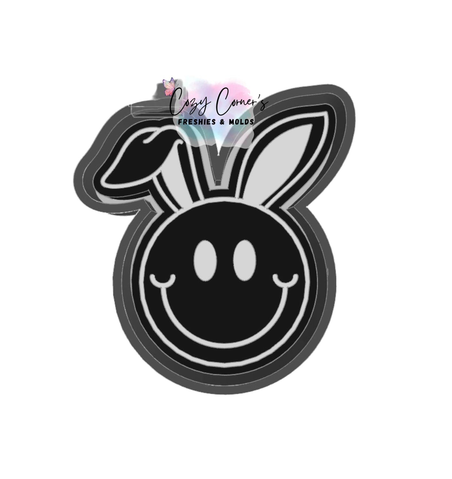 Bunny Smile Easter Freshie Mold