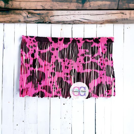 Cow print Fringe (Available in 12 colors!)