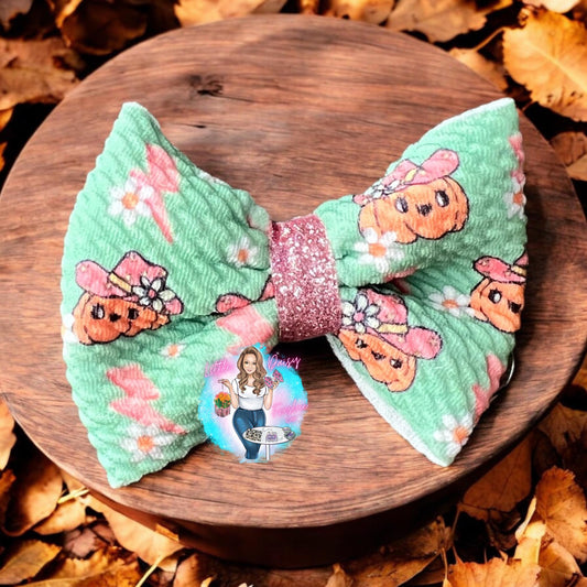 Western pumpkin  Freshie Bow