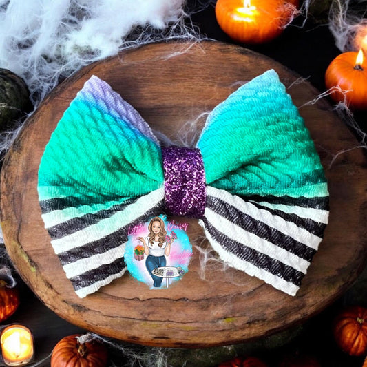 Halloween Beetle J inspired Freshie Bow