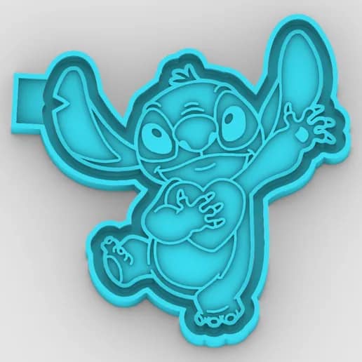 Blue Alien Freshie Mold (VIP)