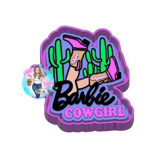 Cowgirl Freshie Mold