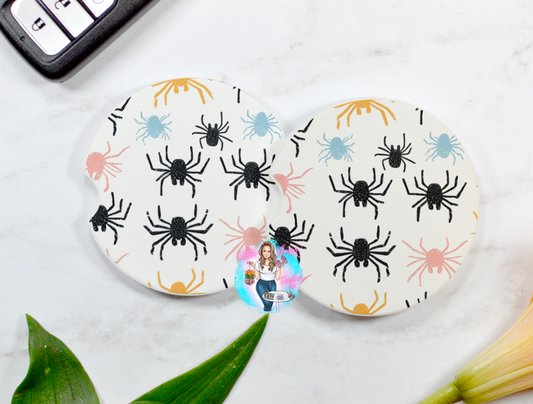 Spider Car Coasters