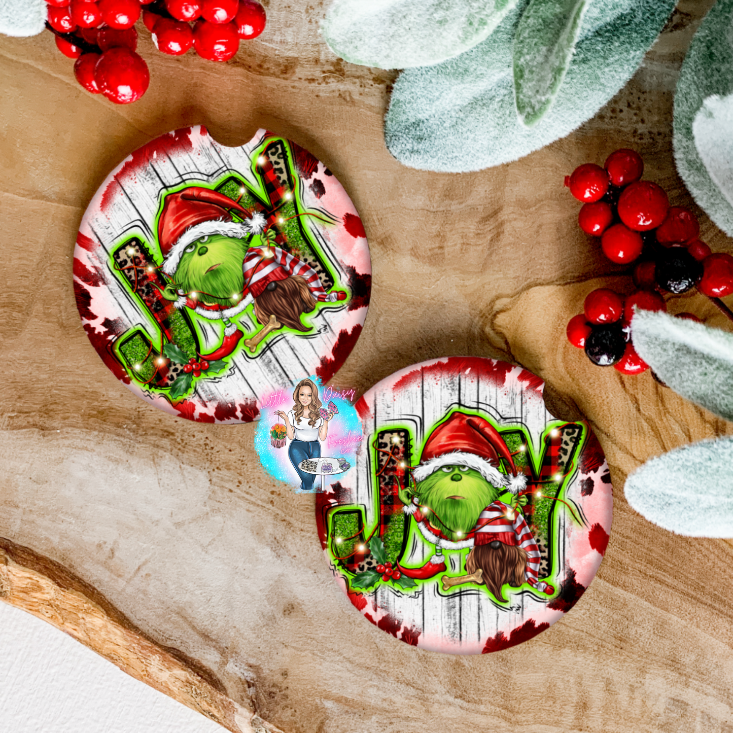 Christmas  Car Coasters