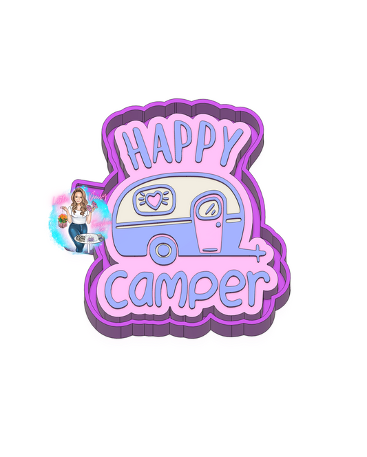 Happy camper Freshie Mold