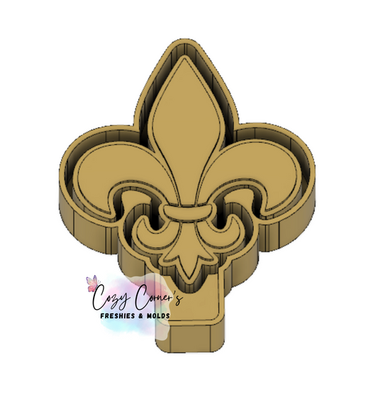 Fleur-de-lis Freshie Mold (VIP)