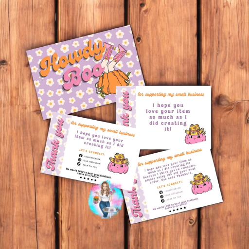 Hey Boo/ Halloween - Digital Business card