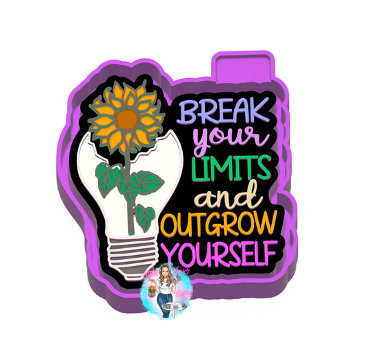 Outgrow yourself Freshie Mold