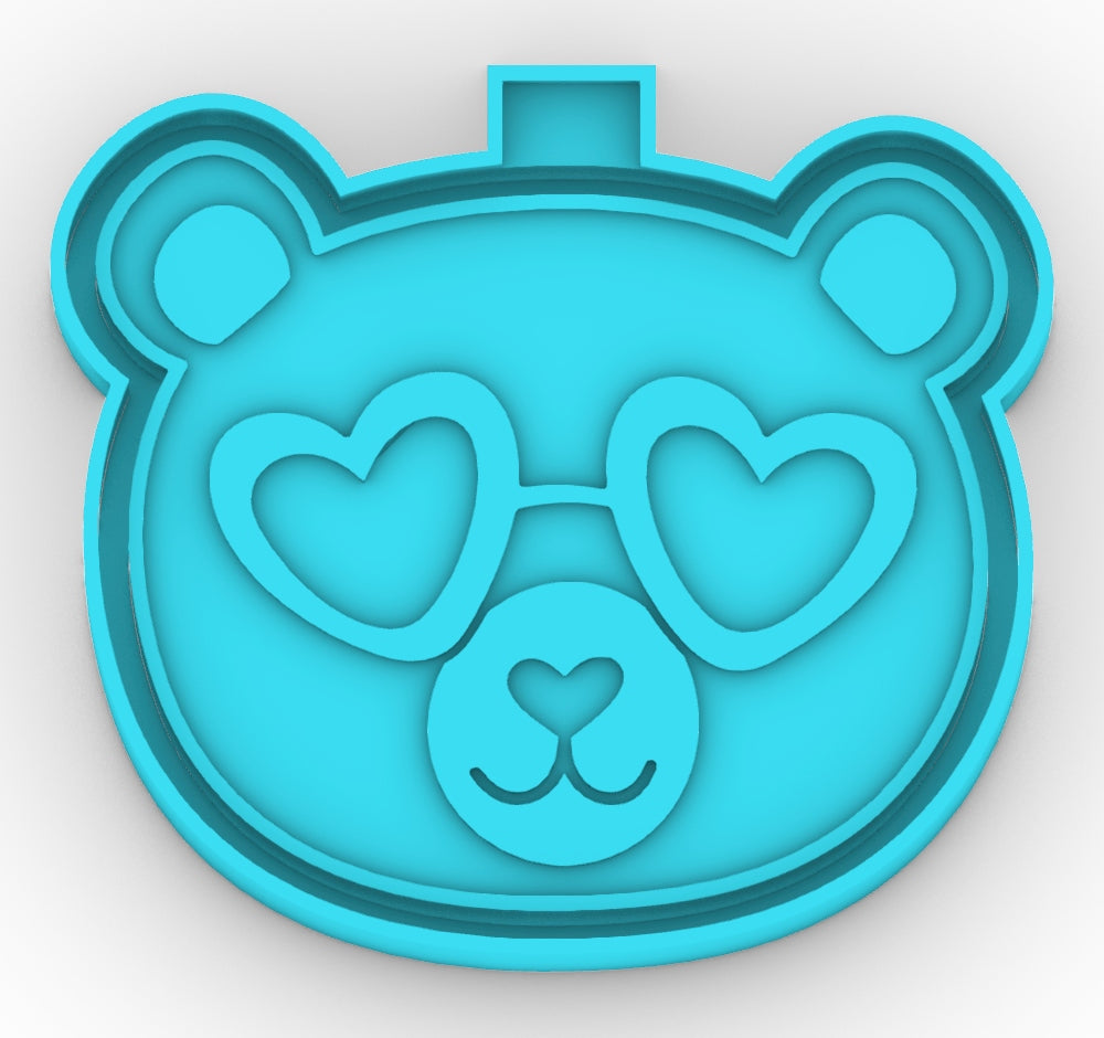 Bear  Valentine  Mold