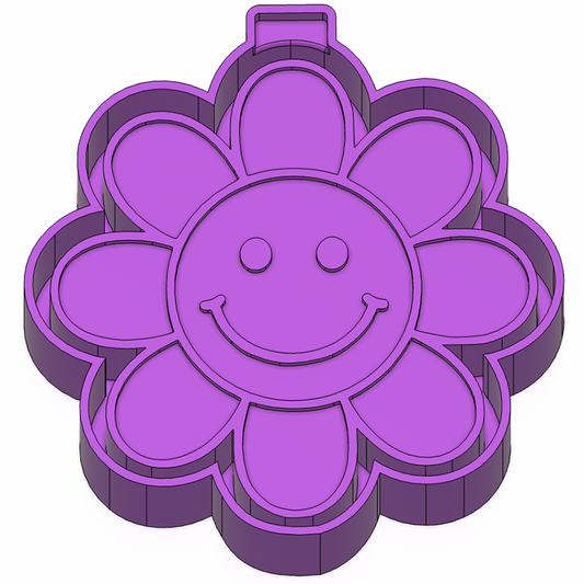 Smiley Flower  Freshie Mold