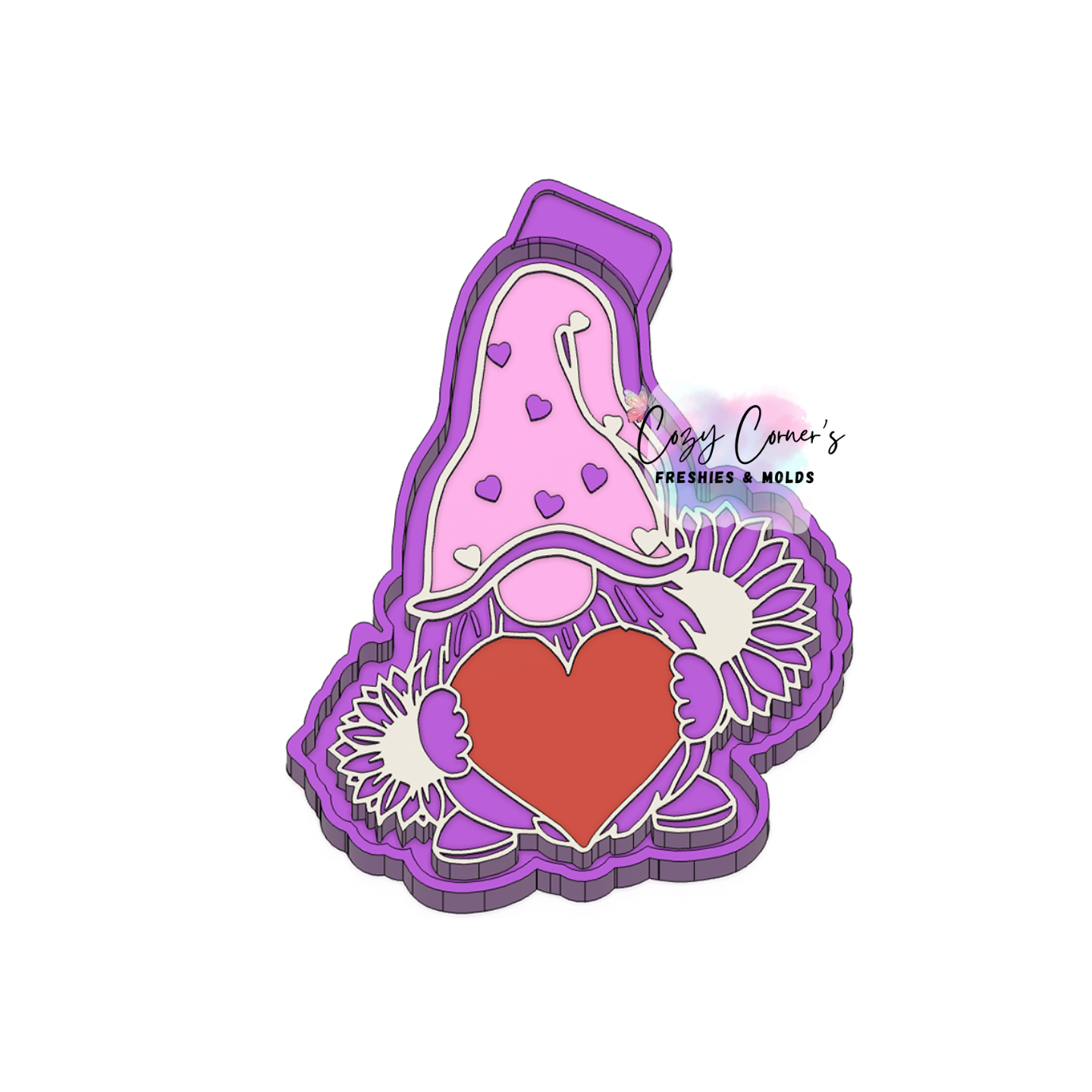 Gnome Valentine's Day Mold