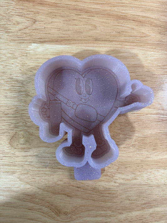 Boujee heart Destash Mold