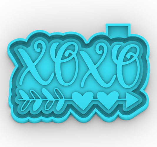 XOXO Valentine  Mold