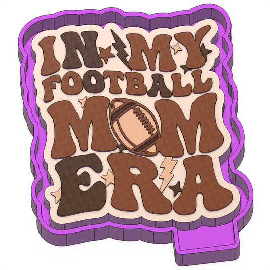 Football Mom Era Freshie mold