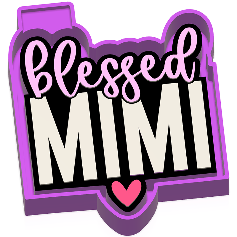 Blessed Mimi Freshie Mold