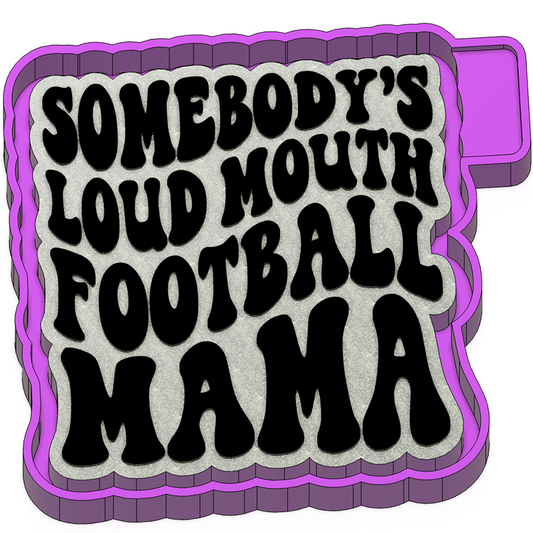 Football mom Freshie Mold