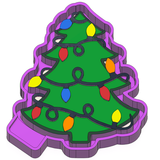 Christmas Tree freshie mold