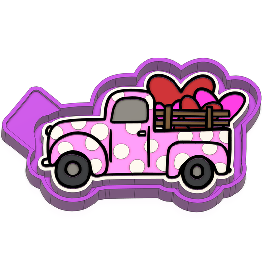 Truck Valentine's Day Mold