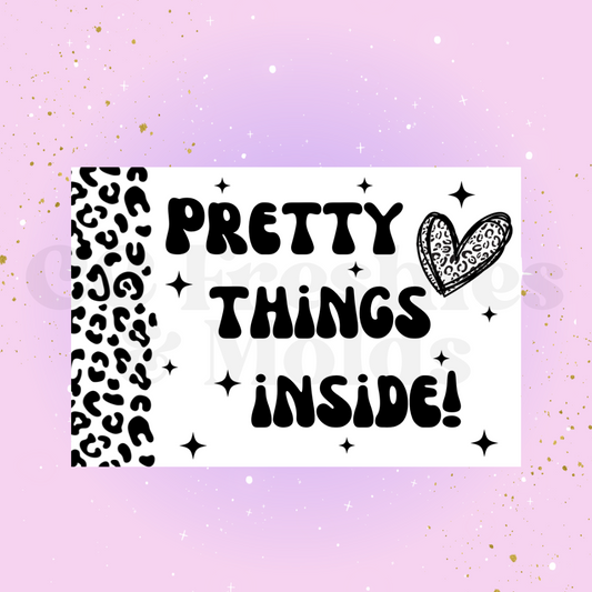 Pretty Things inside Sticker