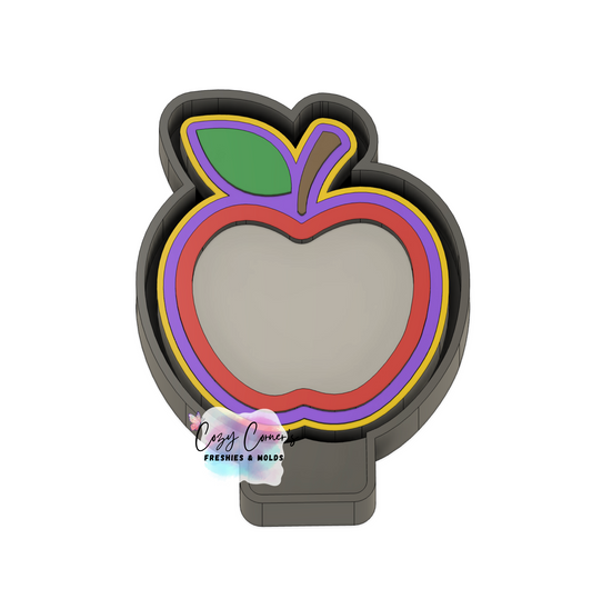 Apple Freshie Shaker Mold