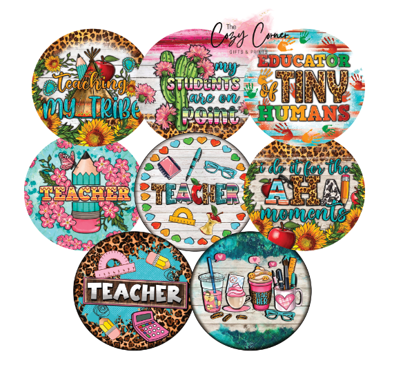 Teacher Cardstock rounds