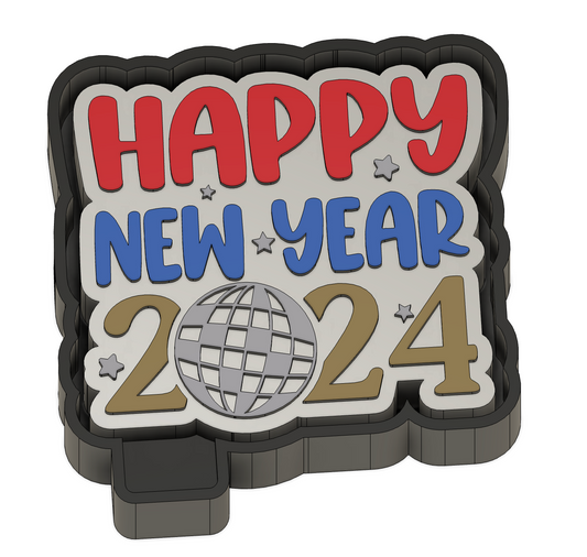 New Year Freshie Mold