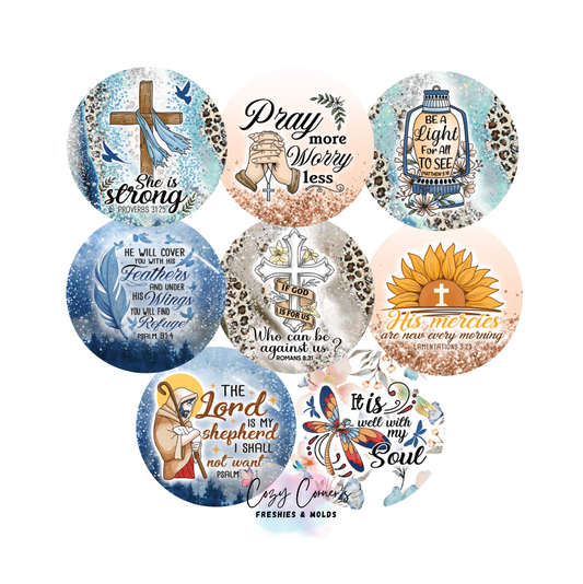 Faith Cardstock rounds