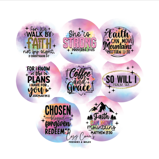 Faith Cardstock rounds