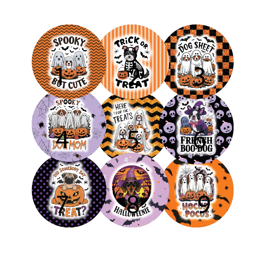 Dog Halloween Cardstock