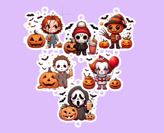 Horror Halloween Freshie Charms