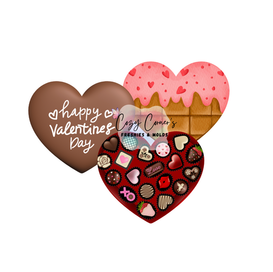 Valentine's Day Sweets  insert for Heart Shaker