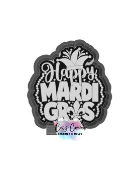 Mardi Gras Freshie Mold