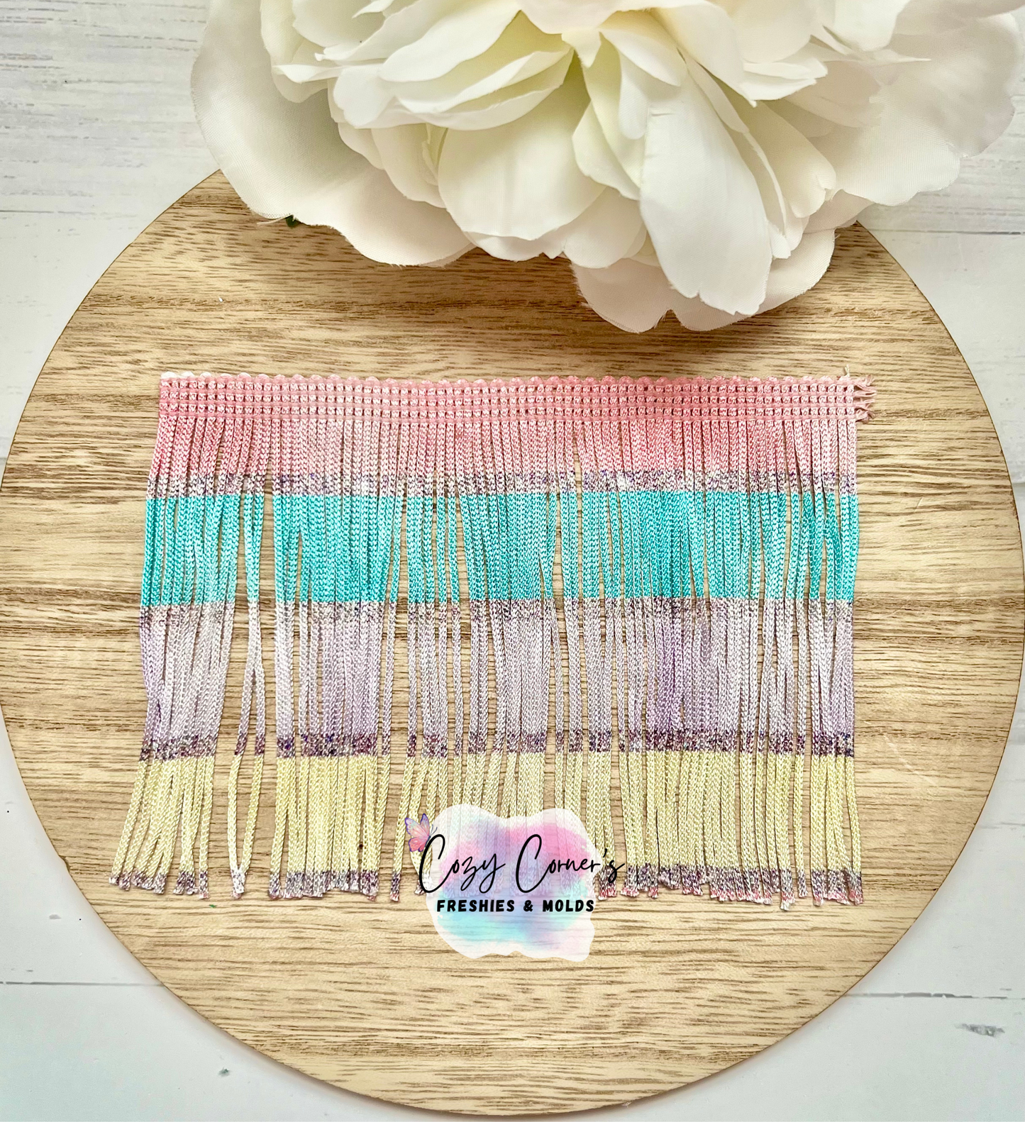 Pastel Print Fringe