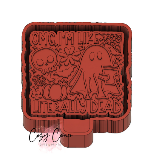 Totally Dead Ghost Freshie mold