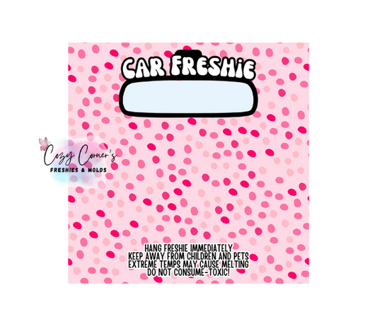 Pink Freshie Bag Insert (3 Size options) Set of 10