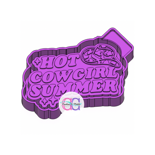 Hot Cowgirl Summer Freshie Mold