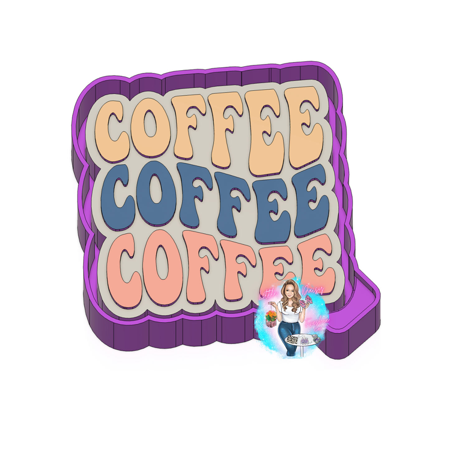 Coffee Freshie Mold