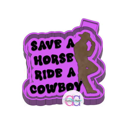 save a horse Freshie Mold