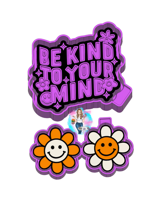 Be Kind Freshie mold and Vent Clips