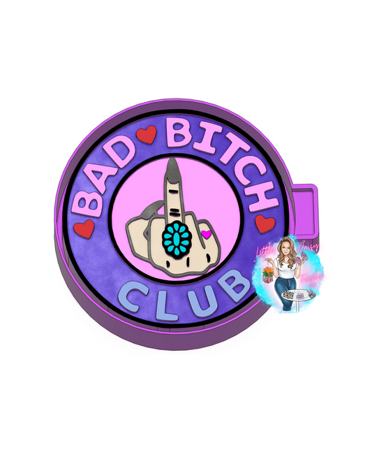 Bad Bitch Club Freshie Mold