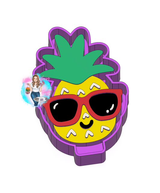 Pineapple Freshie Mold