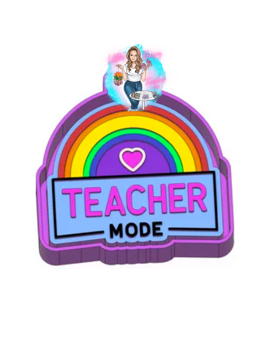 Teacher mode Freshie Mold